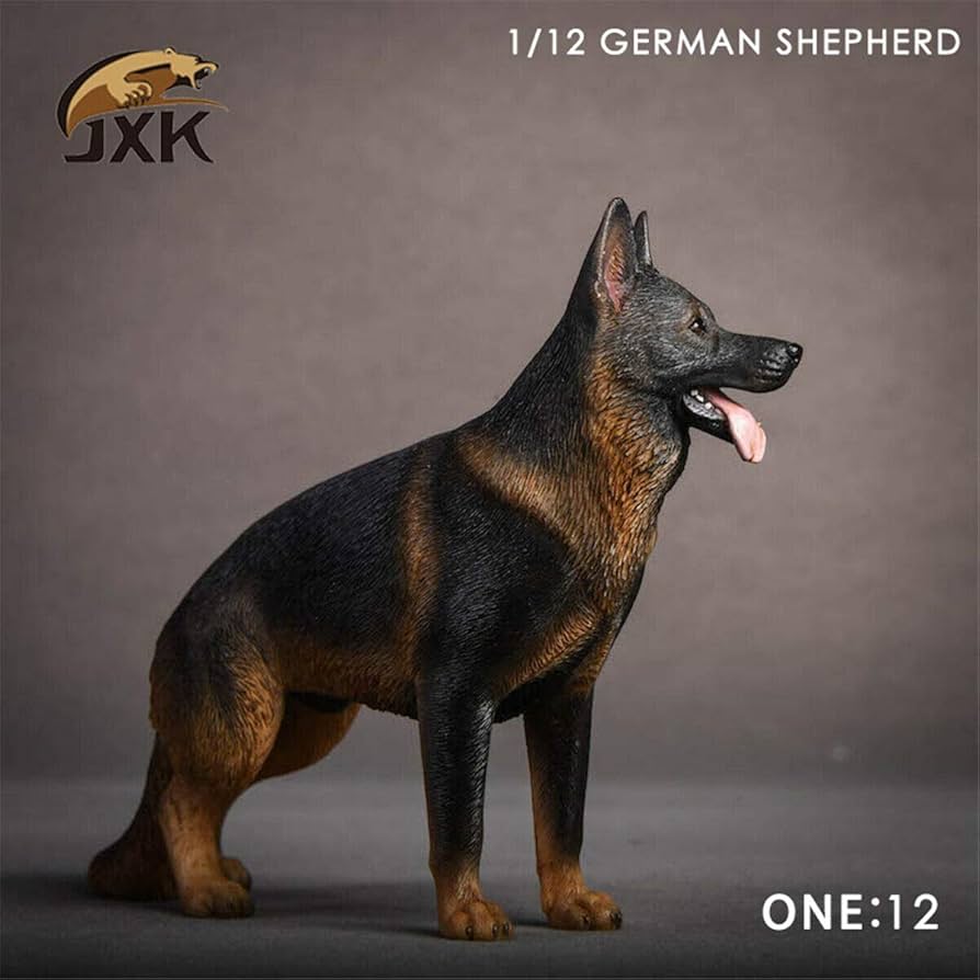 Amazon.co.jp: 1/12 サイズ ジャーマン・シェパード・ドッグ